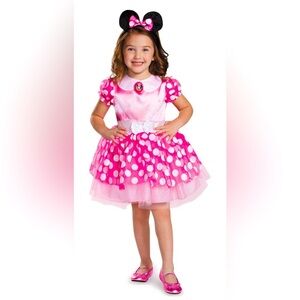 MINNIE MOUSE DISNEY DRESS COSTUME 2Y